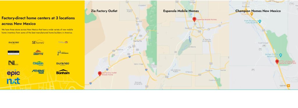 Zia Factory Outlet locations in New Mexico