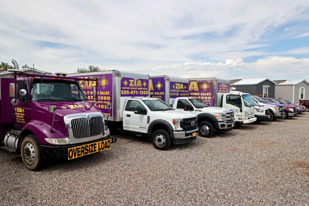 Zia Factory Outlet in-house delivery fleet